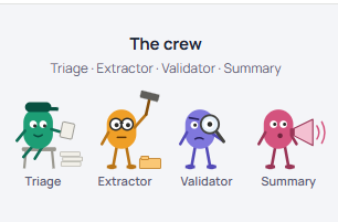 Multi-Agent Pipeline — Intake Crew