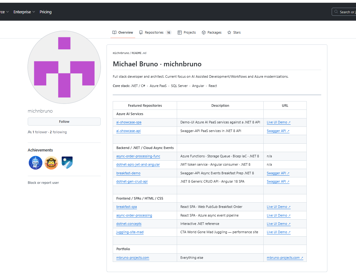 GitHub Profile